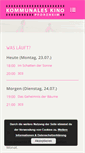 Mobile Screenshot of kommunales-kino-pforzheim.de